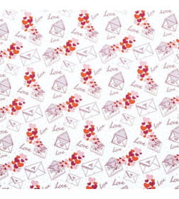 Бумага упаковочная 70*100см, 105г/м2 Золотая сказка 591916 микс