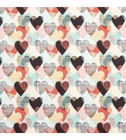 Бумага упаковочная 70*100см, 105г/м2 Золотая сказка 591916 микс