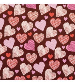 Бумага упаковочная 70*100см, 105г/м2 Золотая сказка 591916 микс