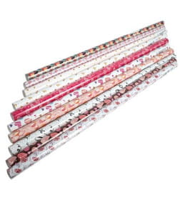 Бумага упаковочная 70*100см, 105г/м2 Золотая сказка 591916 микс