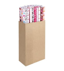 Бумага упаковочная 70*100см, 105г/м2 Золотая сказка 591916 микс