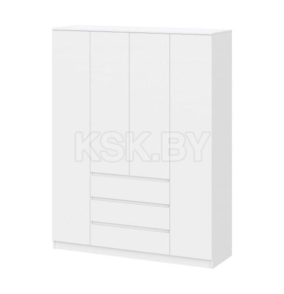 Шкаф 4-х ств. ЦРК.НЦ.03 Ницца-3 Белый (ЦРК.НЦ.03 шкаф) 