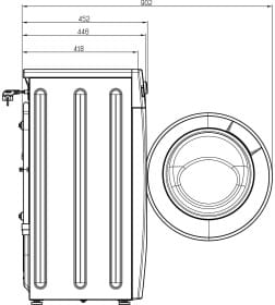 Стиральная машина ATLANT М/С СМА 60У1218-Т-00