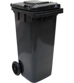 Контейнер для мусора 120 л, (чёрный), 580х480х940мм CTK 3003