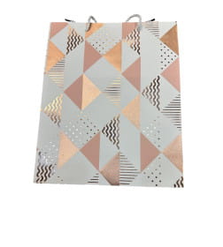 Пакет подарочный 26*32*10 см микс М