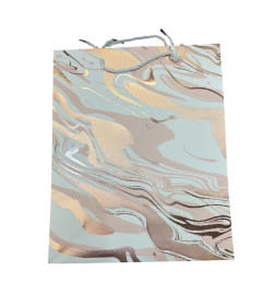 Пакет подарочный 26*32*10 см микс М