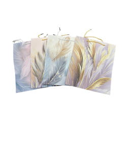 Пакет подарочный 26*32*10 см микс М