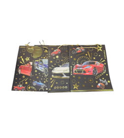 Пакет подарочный 26*32*10 см микс