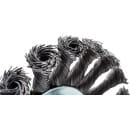 Щетка для УШМ 125мм. М14, (тарелка) витая проволока Matrix (746117) 