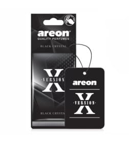 Ароматизатор воздуха Areon X VERSION Black Crystal картонка