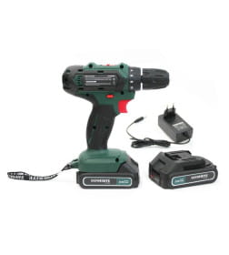 Дрель-шуруповерт аккумуляторная 21В, 1.5Ач, кейс FAVOURITE OBS 21 DC SET PROMO