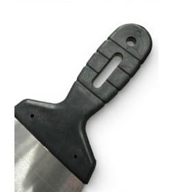 Шпатель малярный нерж, 10см пласт ручка InterS