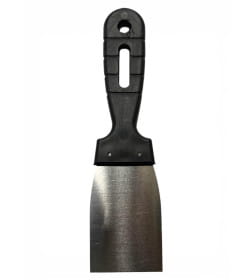 Шпатель малярный нерж,  6см пласт ручка InterS