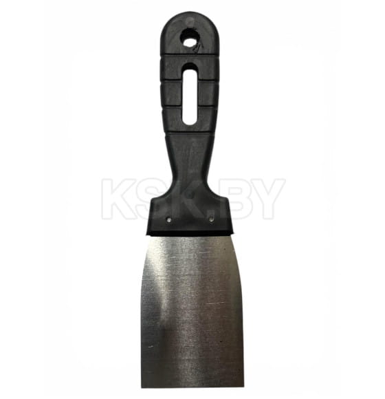 Шпатель малярный нерж,  8см пласт ручка InterS (040252) 