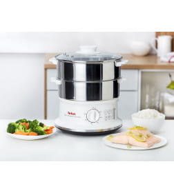 Пароварка стационарная Tefal VC145130 900Вт 6л