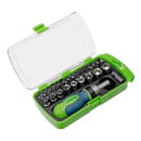 Отвертка реверсивная + биты 41 пред. PH+PZ+SL+H+T CrV 2к рукоятка Сибртех (133587) 