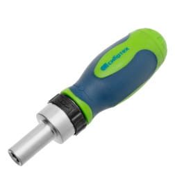 Отвертка реверсивная + биты 41 пред. PH+PZ+SL+H+T CrV 2к рукоятка Сибртех