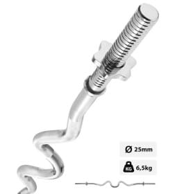 Гриф для штанги Atlas Sport EZ-образный S-1610