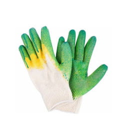 Перчатки х/б двойной облив LIHTAR