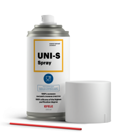 Смазка силиконовая с пищевым допуском EFELE UNI-S SPRAY 210мл