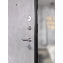 Дверь входная "Рондо 80" антик серебро,внутреннее открывание  (левая)  860х2050 мм