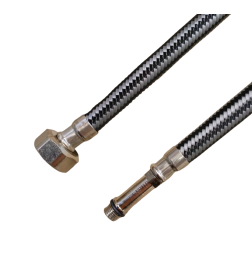 Гибкая подводка для смесителя  2xGrif  Mateu BLACK&GREY в нейлоновой оплетке  400 пара