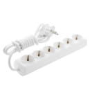 Удлинитель 6 розетки 3м c/з белый BR-1556-315 Borsan (BR-1556-315) 