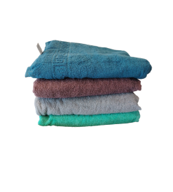 Полотенце гладкокрашеное и жаккардовое махровое  100х180 см 