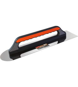 Гладилка DECOR 3К 480х130 мм нержавеющая сталь закругленная