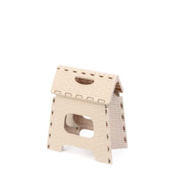 Табурет "Плетенка" малый складной (бежевый) М7096