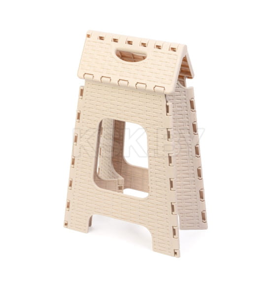 Табурет "Плетенка" большой складной (бежевый) М7092 (М7092) 