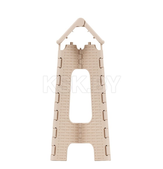 Табурет "Плетенка" большой складной (бежевый) М7092 (М7092) 