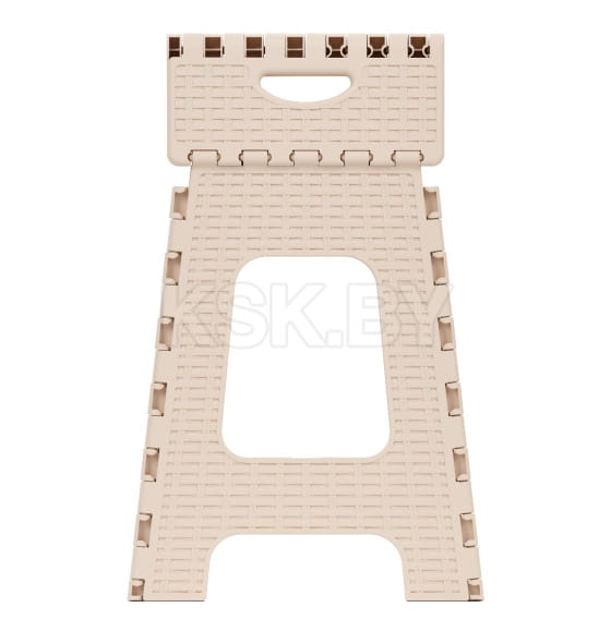 Табурет "Плетенка" большой складной (бежевый) М7092 (М7092) 