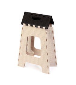 Табурет "Плетенка" большой складной (мокко-беж.) М7093