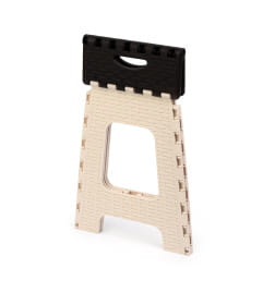 Табурет "Плетенка" большой складной (мокко-беж.) М7093