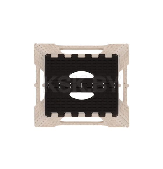 Табурет "Плетенка" большой складной (мокко-беж.) М7093 (М7093) 