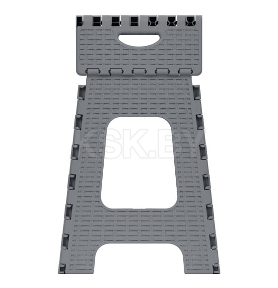 Табурет "Плетенка" большой складной (графитовый) М3121 (М3121) 
