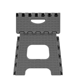 Табурет "Плетенка" малый складной (графитовый) М3122