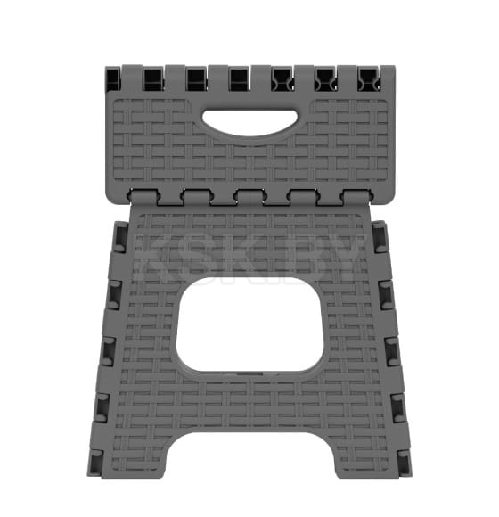 Табурет "Плетенка" малый складной (графитовый) М3122 (М3122) 