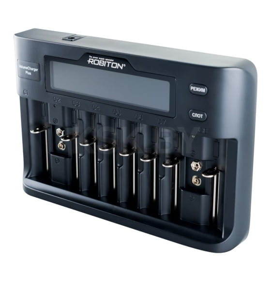 Зарядное устройство ROBITON VolumeCharger Plus (БЛ17043) 