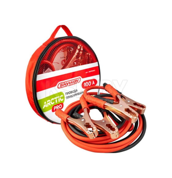 Провода прикуривания 900A 5 м SKYWAY ARTIC PRO в сумке (S03701012) 