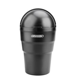 Ведерко для мусора в подстаканник SKYWAY S00304001, черное 