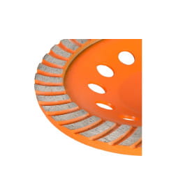 Чашка алмазная зачистная, 230 мм, Турбо Вихрь