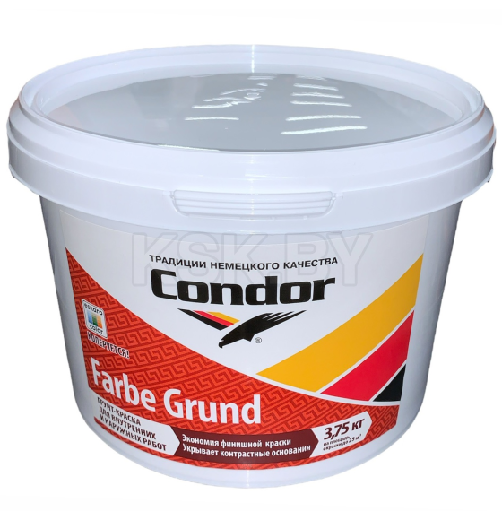 Грунт Condor Farbe Grund, 2,5 л (3,75 кг)
