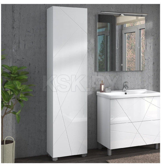 Пенал напольный Geometry 45 pn.GEO.45 в разобранном виде Уценка (pn.GEO.45) 