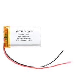 Аккумулятор ROBITON LP963448 3.7В 1500мАч PK1