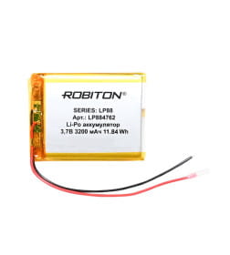 Аккумулятор ROBITON LP884762 3.7В 3200мАч PK1