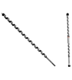 Сверло по дереву спиральное 12x600мм GEPARD (шнековое, винтовое, спираль Левиса)