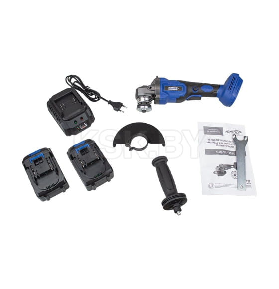 Углошлифмашина бесщеточная REDBO OAG-21/125BL