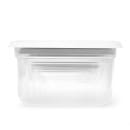 Набор емкостей для СВЧ "Матрешка" (0,2л; 0,4л; 0,7л; 1,2л; 1,9л) (бело-серый) М9173 (М9173) 